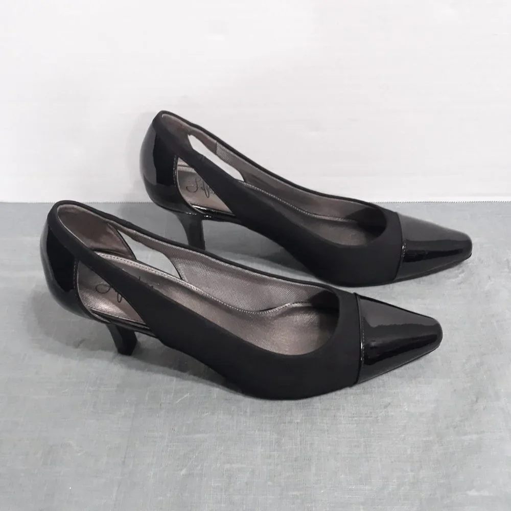 Life Stride Women's Black Heels